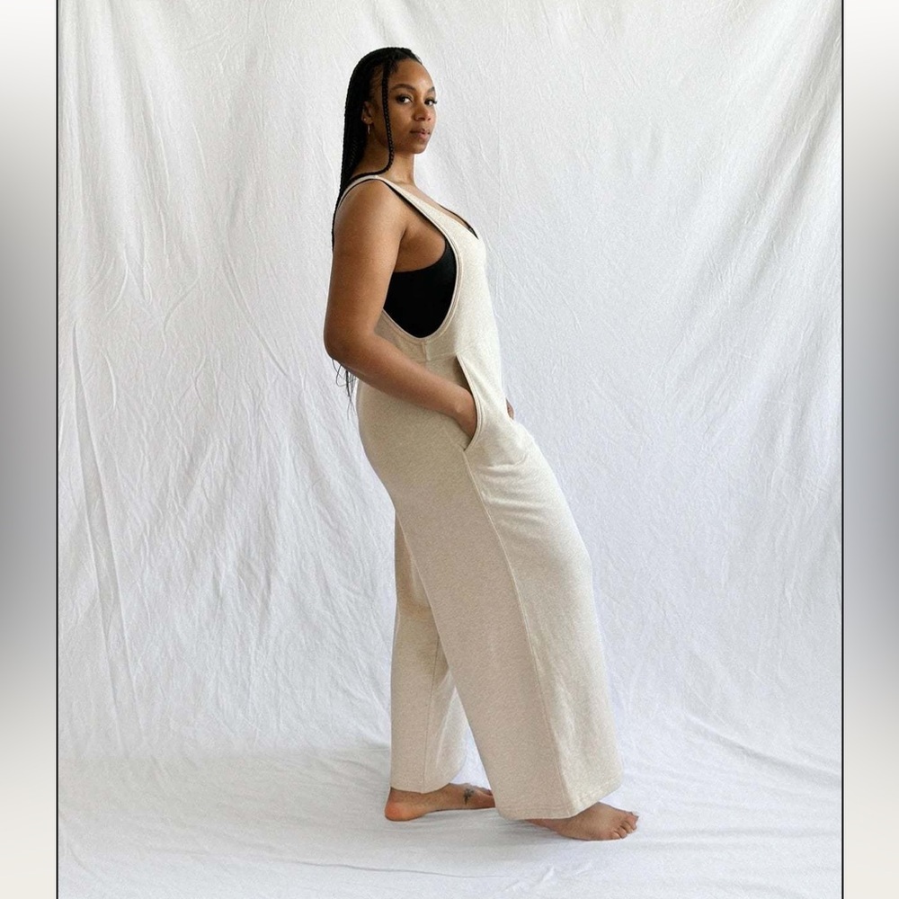 Ana and Zac tanksuit in oatmeal L - Picture 2 of 9